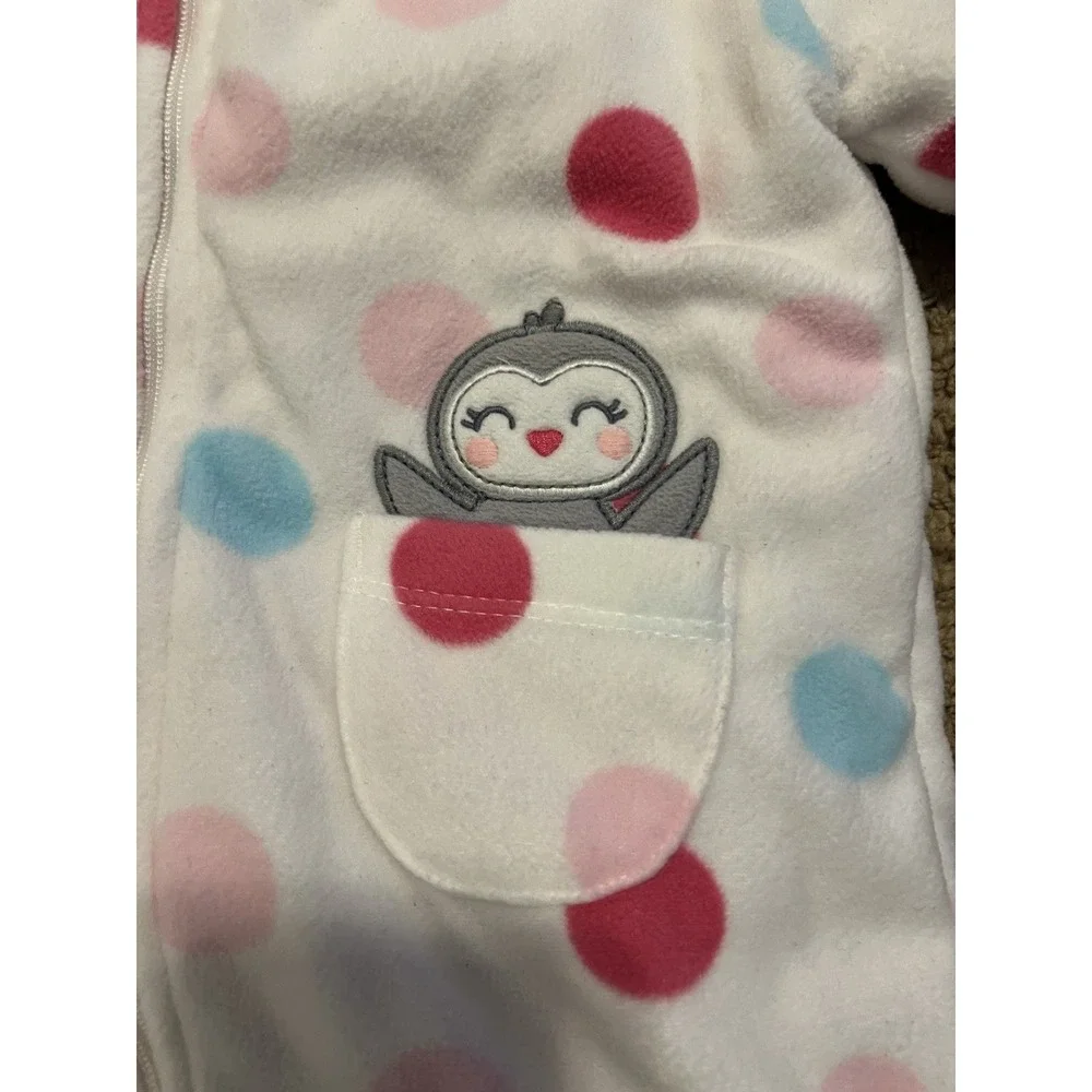 Carter's Girls Just‎ One You Pram Jumpsuit W/ Feet Size: 6 months